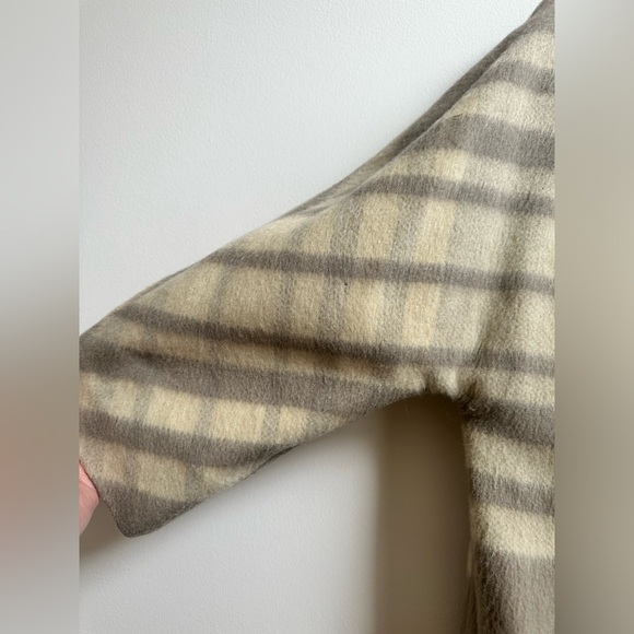 Marc Jacobs Beige/Grey Size Small Oversized Coat - Picture 6 of 13